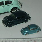 модели автомобиля Volkswagen Käfer в разных масштабах